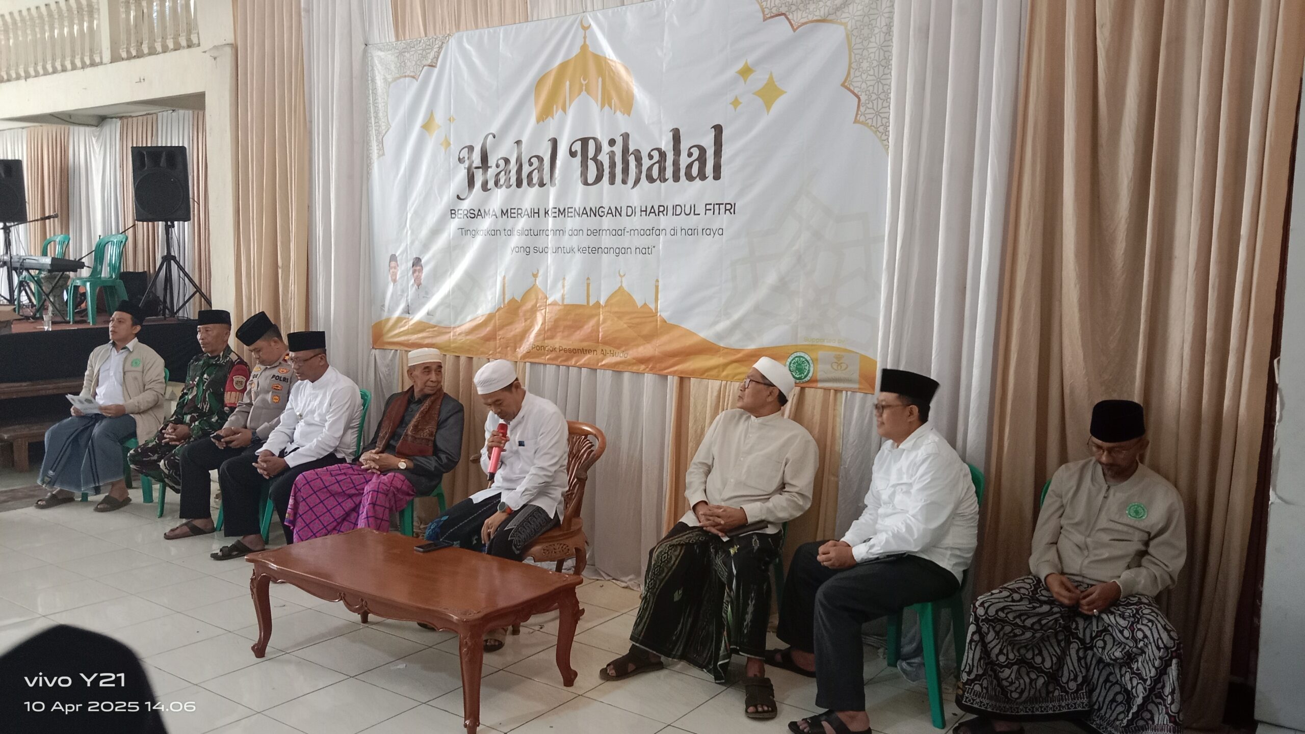 Kapolsek Cicalengka Hadiri Halal Bihalal MUI Kecamatan di Ponpes Al Huda