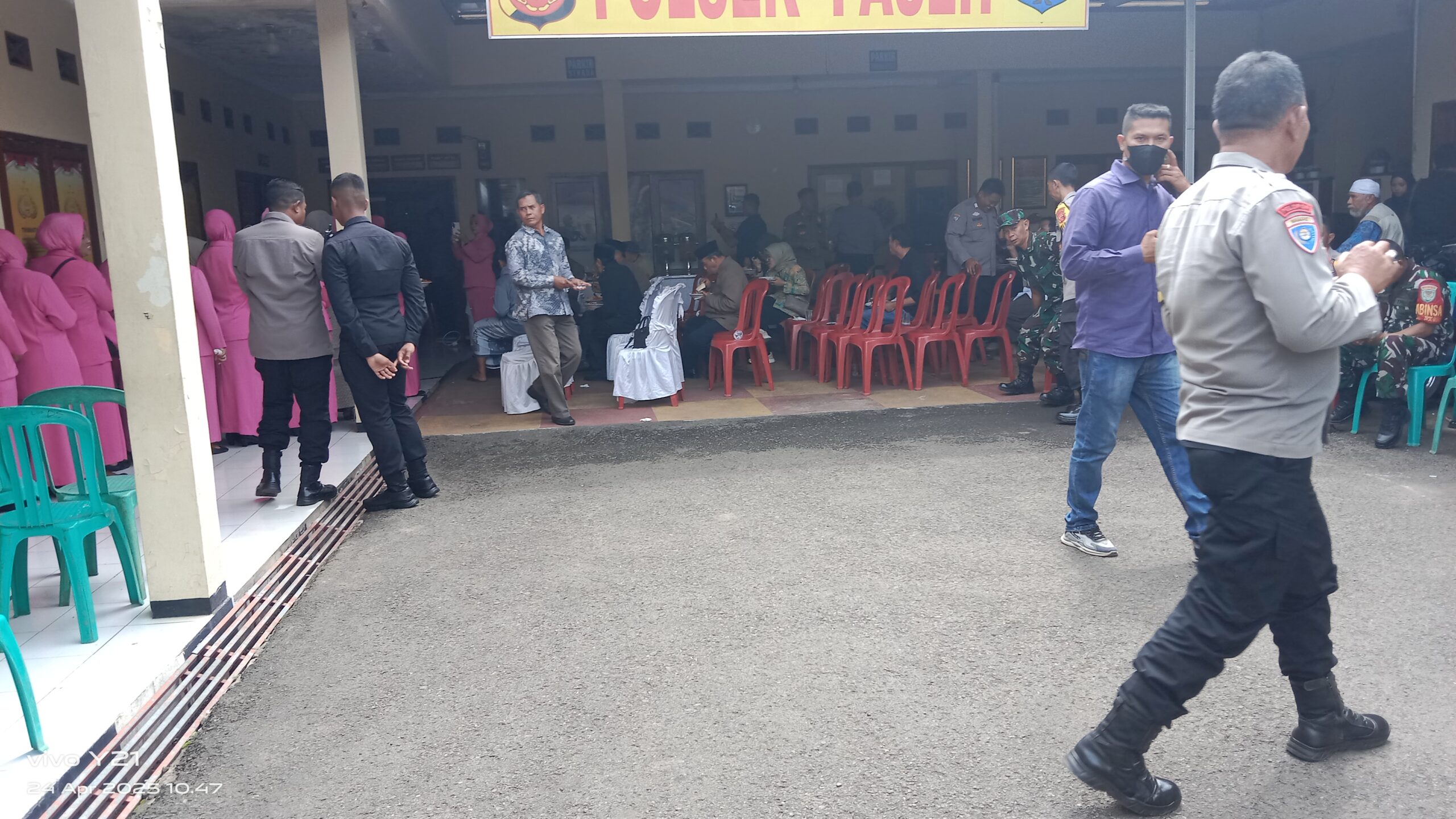 Kenal Pamit Kapolsek Paseh Digelar Sederhana, Wujudkan Program Efisiensi