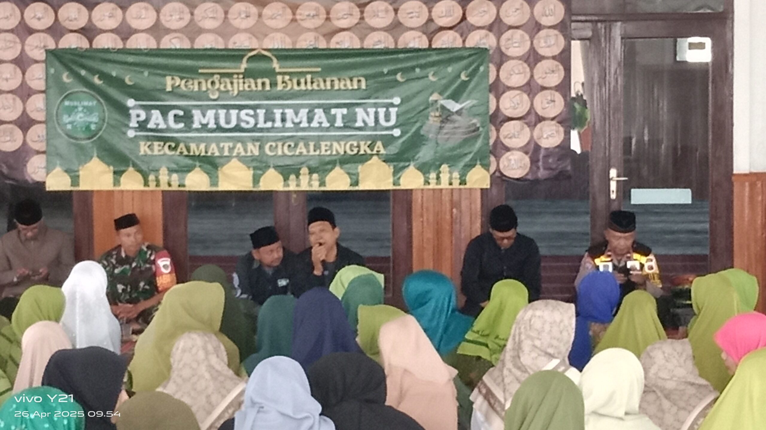 MWCNU dan Muslimat Gelar Pengajian Bulanan dan Halal Bihalal di Masjid Besar Cicalengka
