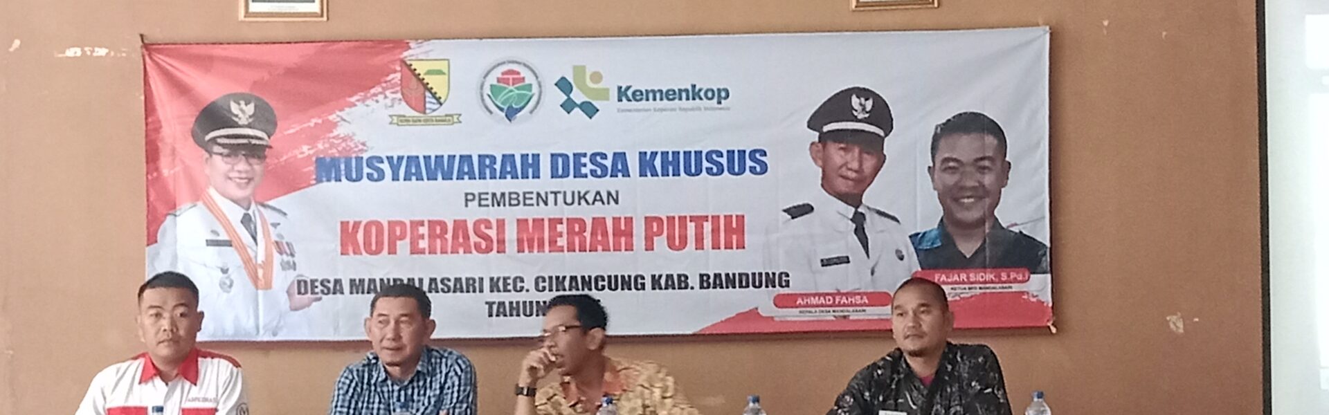 Desa Mandalasari Gelar Musdesus, Pembentukan Koperasi Merah Putih Laksanakan Program Presiden