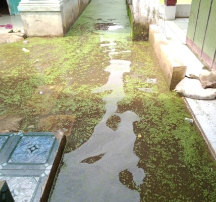 “Jalan Gang Kerap Tergenang Setiap Hujan, Warga Curug Candung RW 05 Desak Pemdes Haurpugur Segera Bangun Drainase”