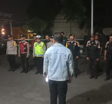 POKDAR Kamtibmas Sektor Cicalengka Polresta Bandung Selalu Siaga Dukung Giat KRYD Polsek Cicalengka