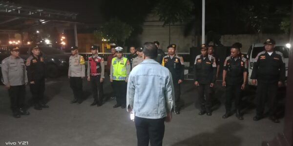 POKDAR Kamtibmas Sektor Cicalengka Polresta Bandung Selalu Siaga Dukung Giat KRYD Polsek Cicalengka