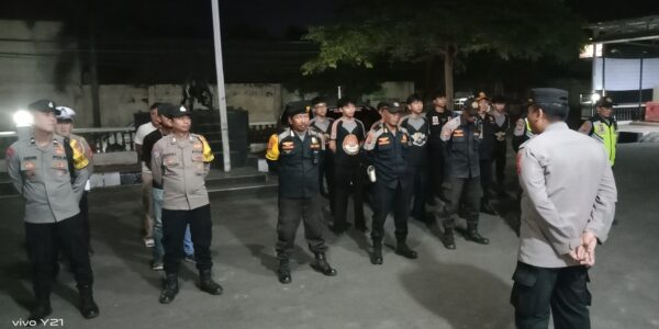 Pokdar Kamtibmas Sektor Cicalengka Polresta Bandung Tetap Konsisten Dukung Giat KRYD Polsek Cicalengka