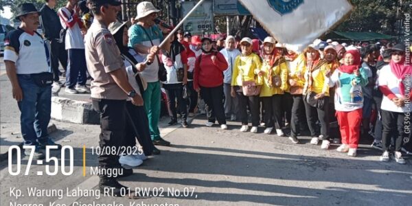 Desa Nagrog Gelar Gebyar Kemerdekaan dengan Jalan Santai dan Hiburan Rakyat**