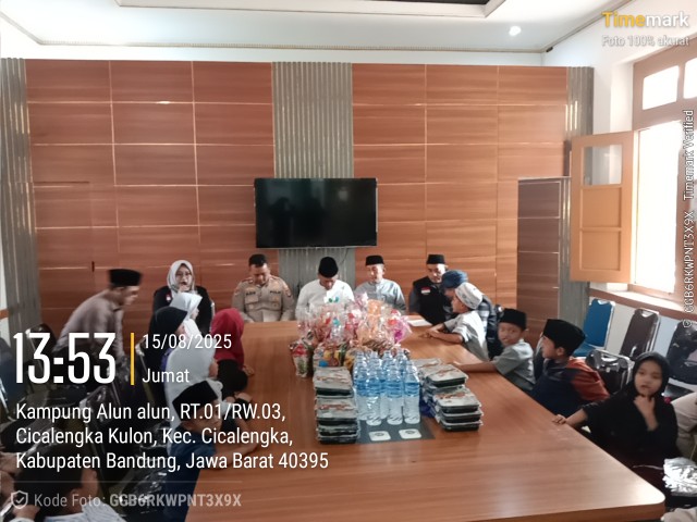 Yayasan GSC Foundation Bersama Forkopimcam Gelar Syukuran HUT ke-80 RI dan Santunan Anak Yatim Piatu
