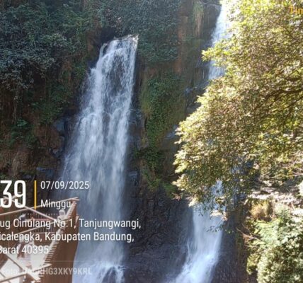 Curug Cinulang di Bandung Timur Jadi Primadona Wisatawan Lokal Saat Liburan