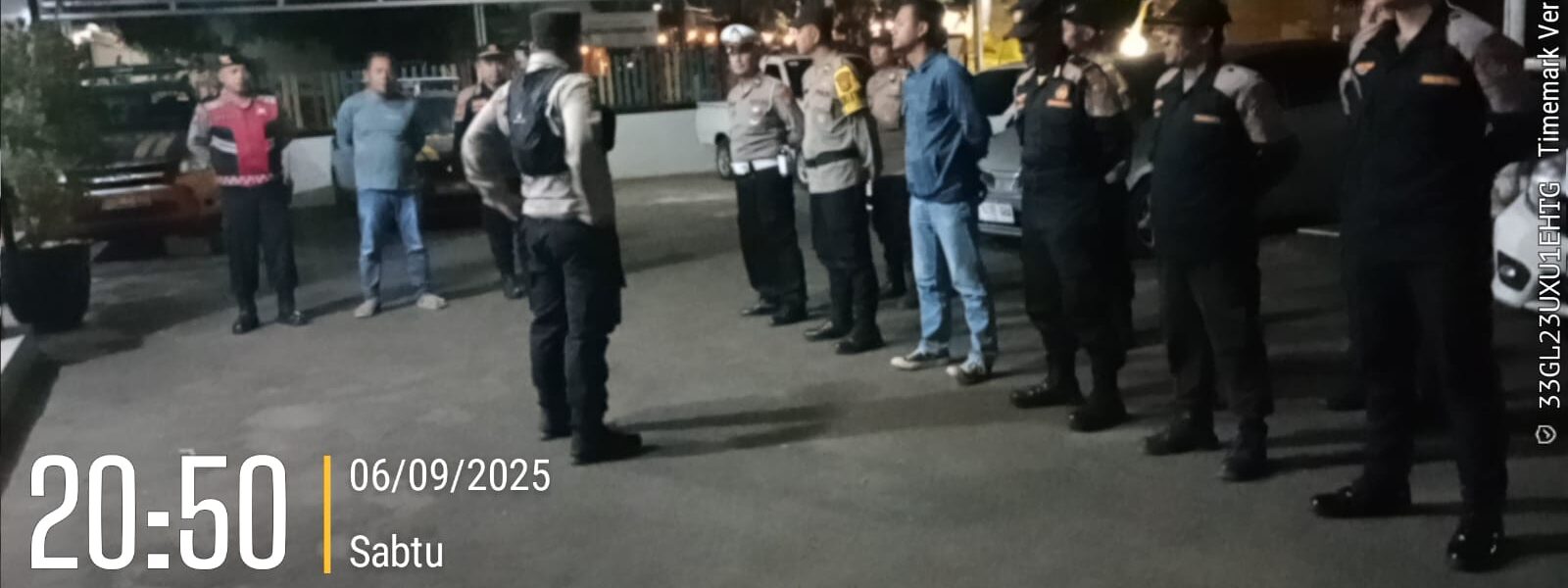 Sinergitas Slalu Terjaga, Polsek Cicalengka  dan Pokdar Kamtibmas Selalu Hadir dalam Giat KRYD