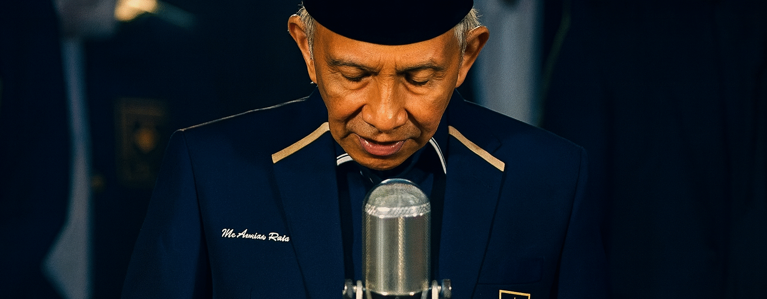 Amien Rais Doakan Presiden Prabowo di Kickoff Rakernas Partai Ummat Amien Rais Doakan Presiden Prabowo di Kickoff Rakernas Partai Ummat