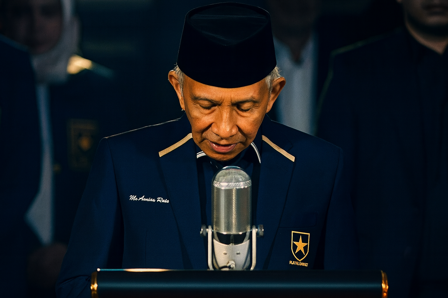 Amien Rais Doakan Presiden Prabowo di Kickoff Rakernas Partai Ummat