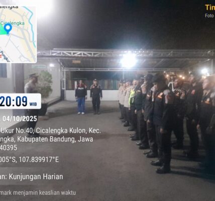 Pokdar Kamtibmas Sektor Cicalengka Konsisten Dukung Polsek Cicalengka dalam Giat KRYD Demi Terciptanya Keamanan dan Ketertiban