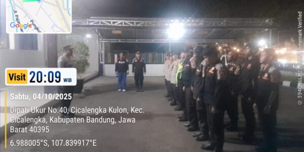 Pokdar Kamtibmas Sektor Cicalengka Konsisten Dukung Polsek Cicalengka dalam Giat KRYD Demi Terciptanya Keamanan dan Ketertiban