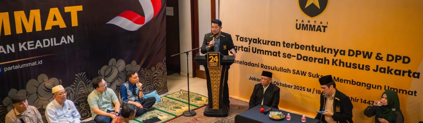 Tasyakuran Terbentuknya DPW dan DPD Partai Ummat DKI Jakarta, Momentum Konsolidasi dan Semangat Perubahan