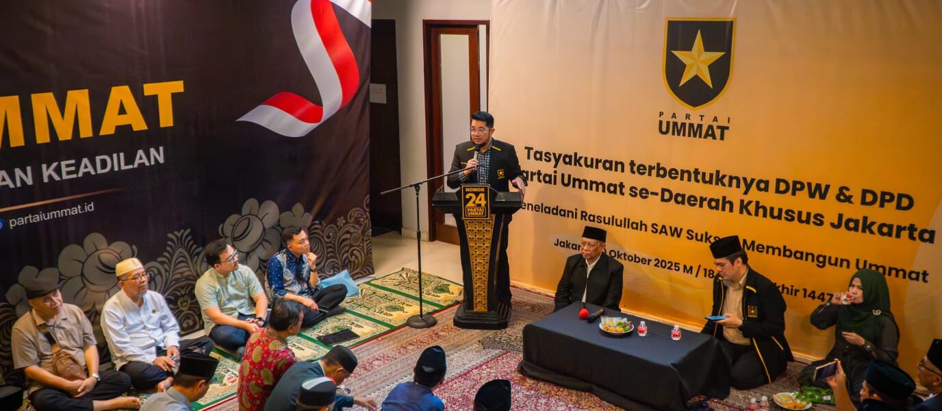 Tasyakuran Terbentuknya DPW dan DPD Partai Ummat DKI Jakarta, Momentum Konsolidasi dan Semangat Perubahan