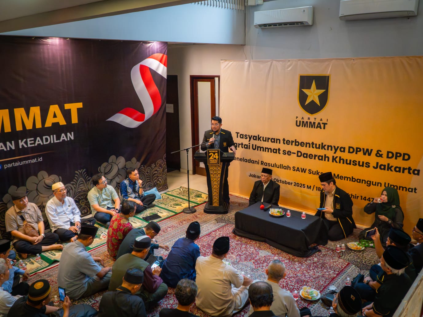 Tasyakuran Terbentuknya DPW dan DPD Partai Ummat DKI Jakarta, Momentum Konsolidasi dan Semangat Perubahan