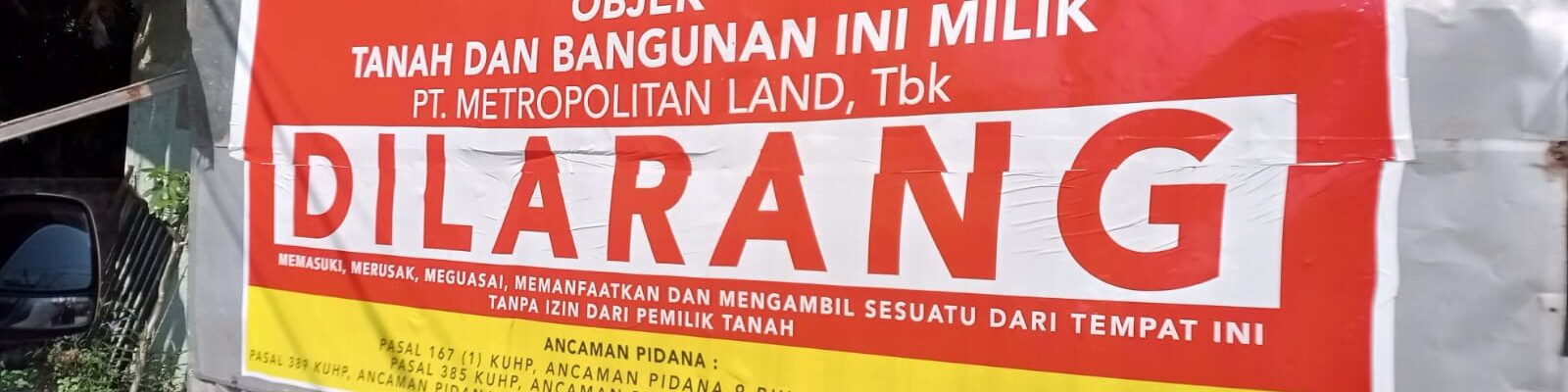 Eksekusi Rumah yang tidak dilandasi oleh Dasar Hukum