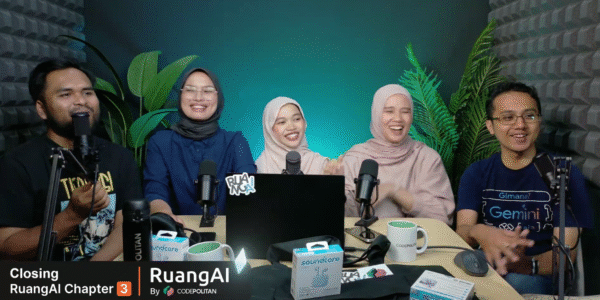 RuangAi, Codepolitan, dan Google Gelar Pelatihan “Dasar-dasar dan Penggunaan Generative AI” RuangAi, Codepolitan, dan Google Gelar Pelatihan “Dasar-dasar dan Penggunaan Generative AI”
