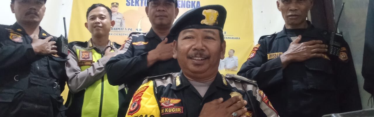 Ketua Pokdar Kamtibmas Sektor Cicalengka Ikuti Apel KRYD Polsek Cicalengka