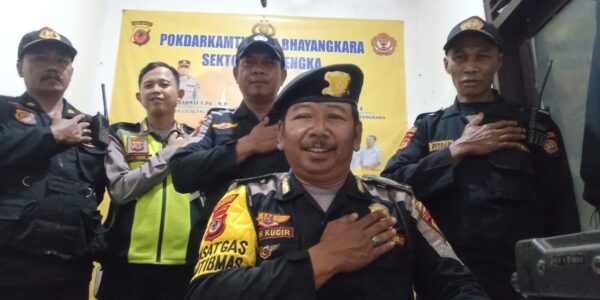 Ketua Pokdar Kamtibmas Sektor Cicalengka Ikuti Apel KRYD Polsek Cicalengka