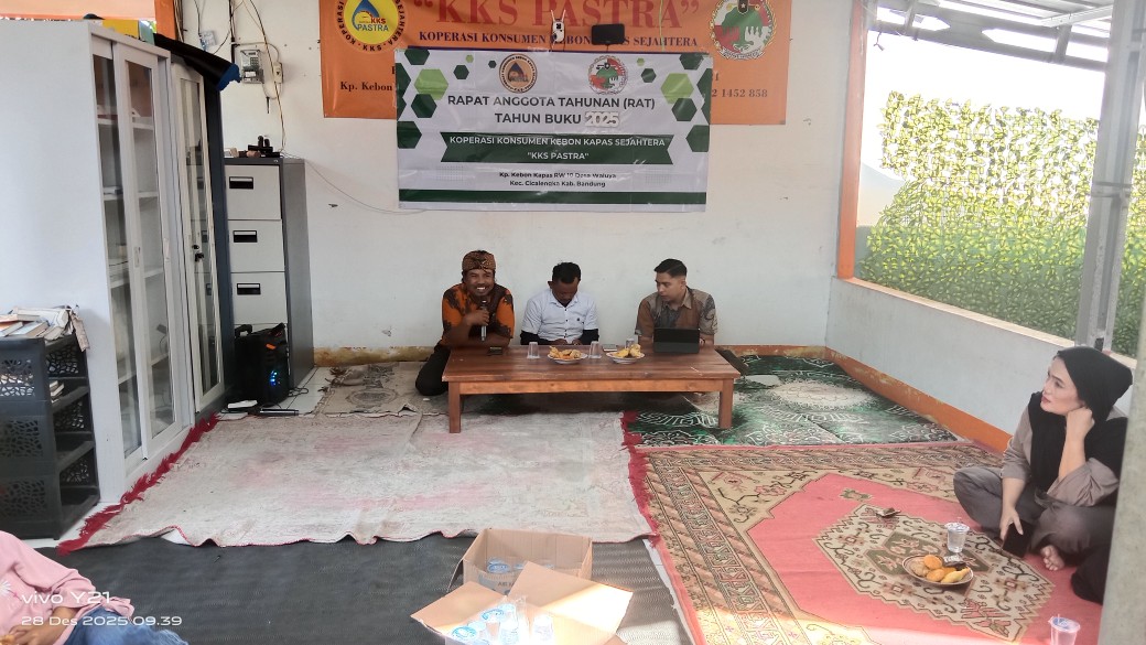 Koperasi Konsumen Kebon Kapas Sejahtera (KKS PASTRA) Gelar Rapat Anggota Tahunan (RAT) ke-5