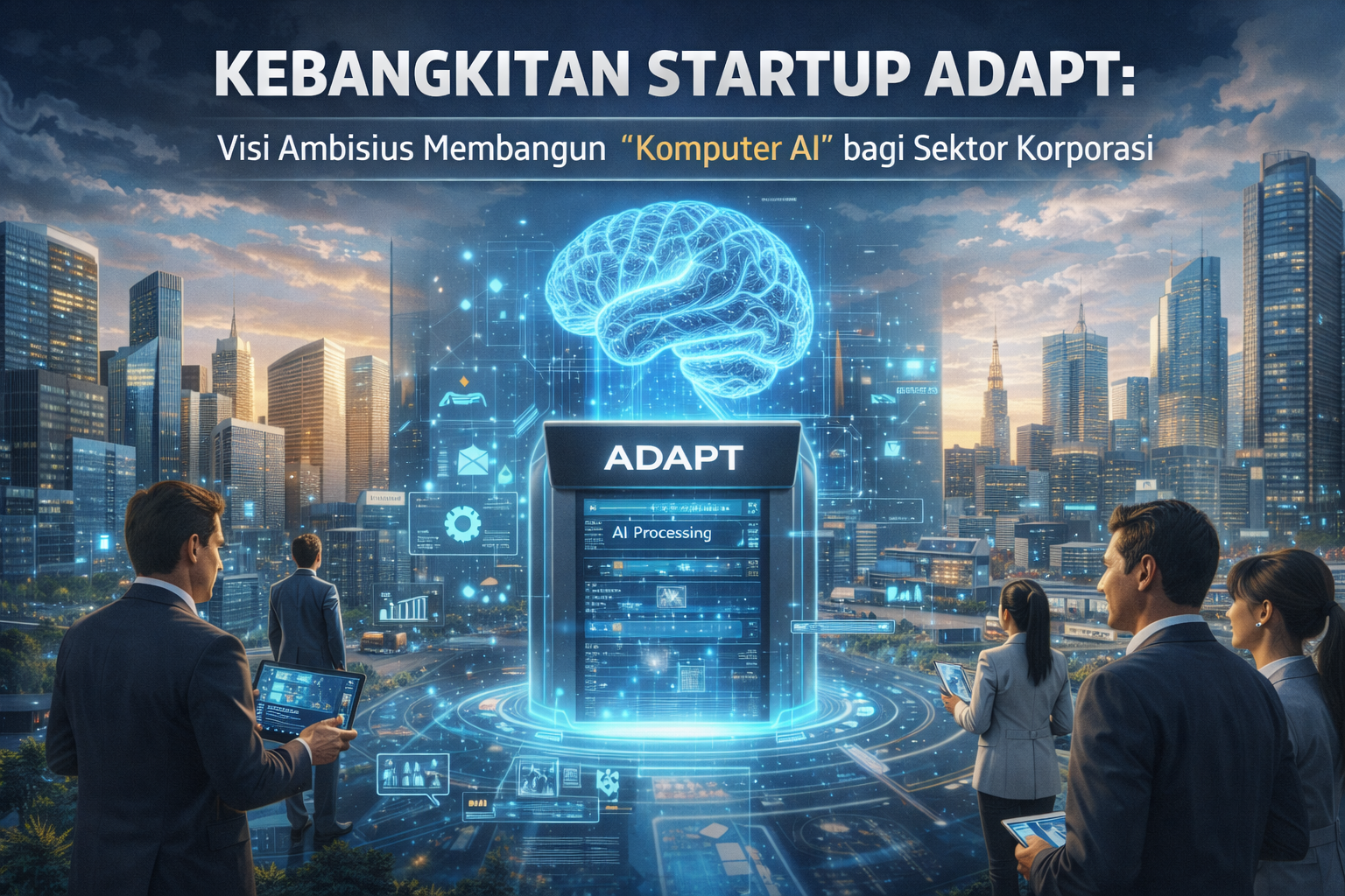 Kebangkitan Startup Adapt: Visi Ambisius Membangun ‘Komputer AI’ bagi Sektor Korporasi