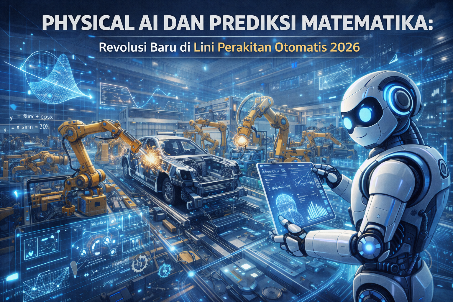 Physical AI dan Prediksi Matematika: Revolusi Baru di Lini Perakitan Otomatis 2026