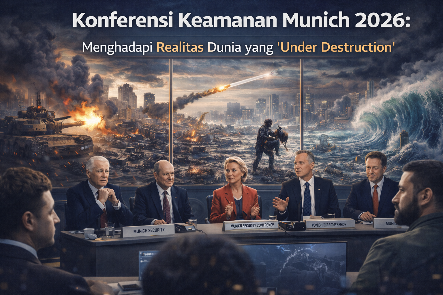 Konferensi Keamanan Munich 2026: Menghadapi Realitas Dunia yang ‘Under Destruction’