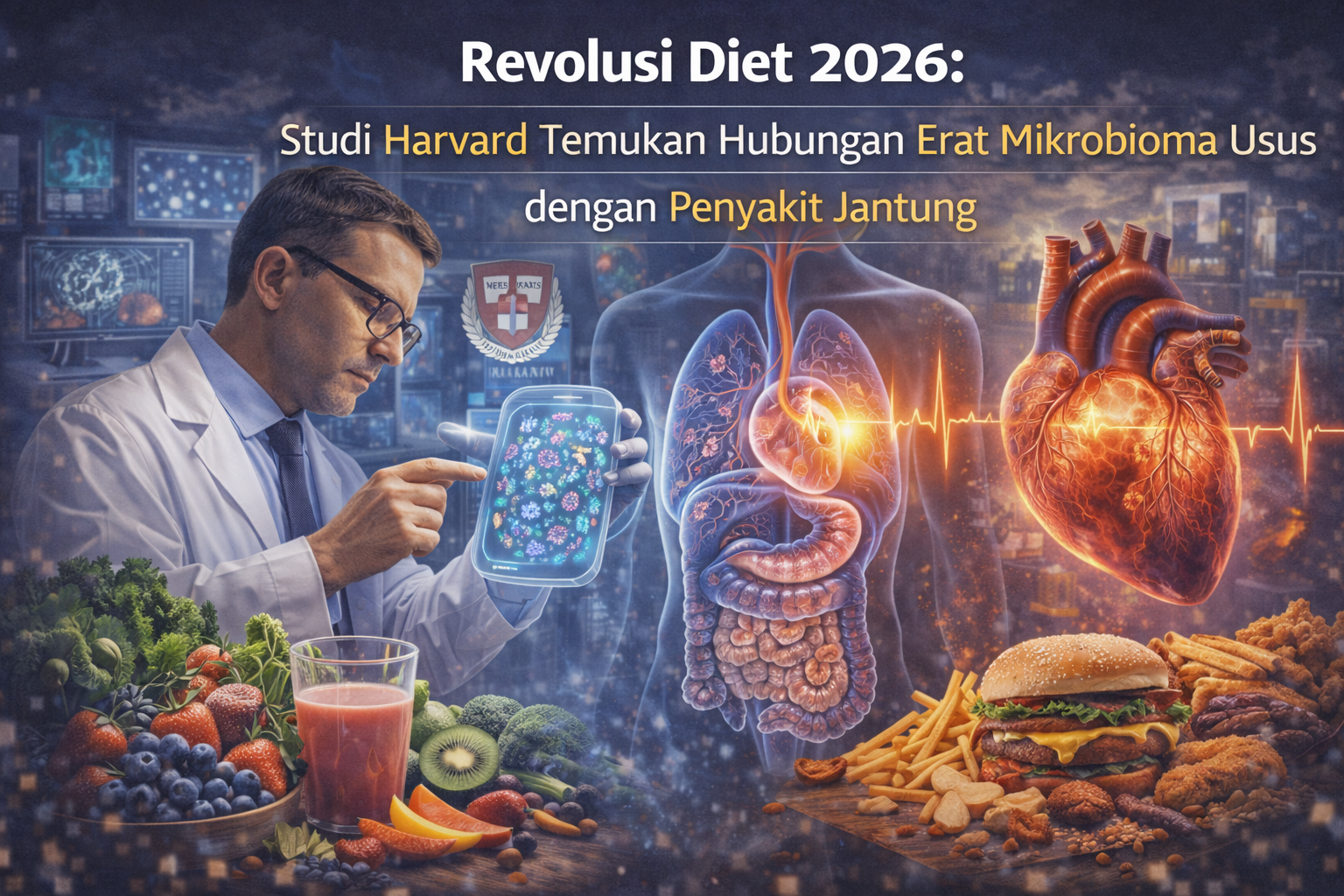 Revolusi Diet 2026: Studi Harvard Temukan Hubungan Erat Mikrobioma Usus dengan Penyakit Jantung Revolusi Diet 2026: Studi Harvard Temukan Hubungan Erat Mikrobioma Usus dengan Penyakit Jantung
