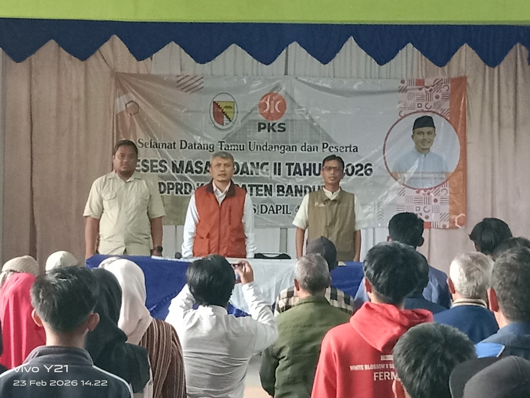 Anggota DPRD Kabupaten Bandung Fraksi PKS Dapil 4 Gelar Reses Masa Sidang II Tahun 2026