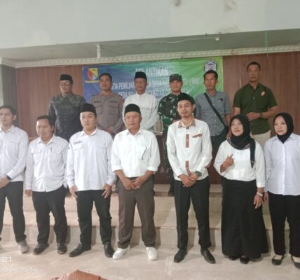 BPD Waluya Resmi Lantik Panitia Pemilihan Kepala Desa Antar Waktu di Hadiri Oleh Forkopimcam Cicalengka