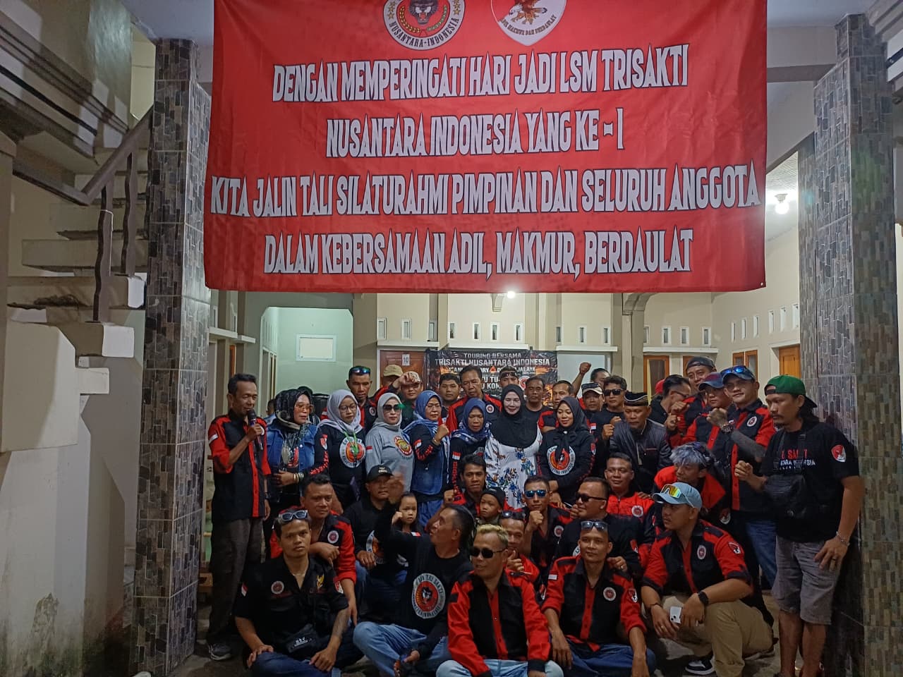 LSM Trisakti Gelar Anniversary Yang Ke 1  Di Kawasan Wisata Pangandaran