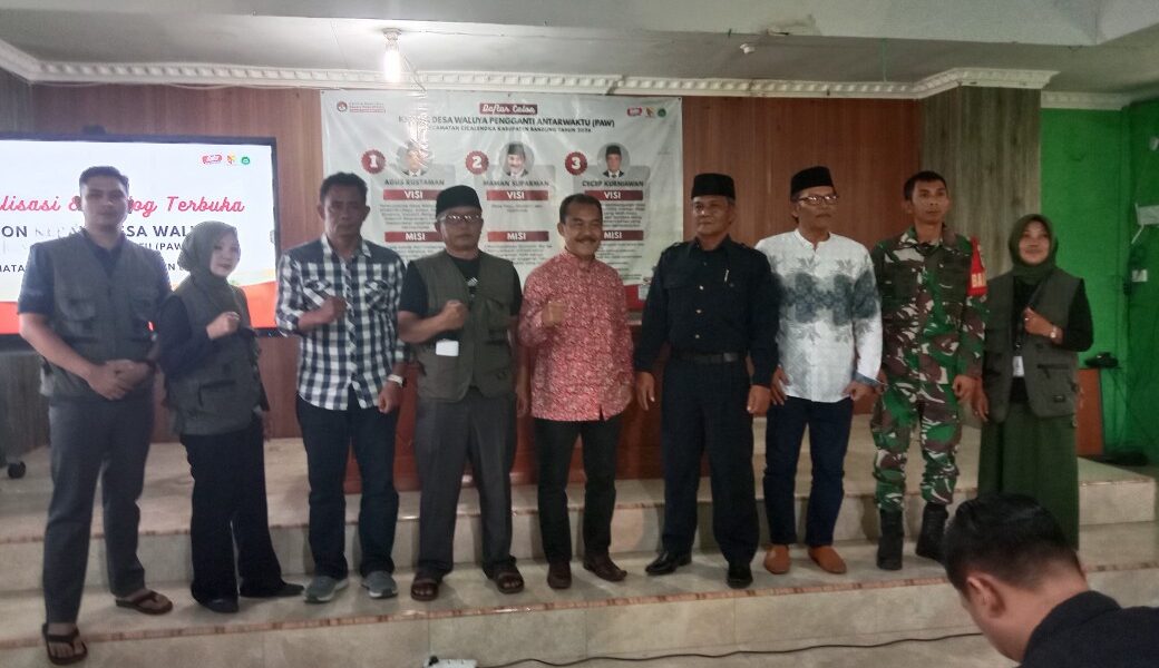 P2KD Desa Waluya Gelar Sosialisasi dan Dialog Terbuka Dengan Para Calon Kepala Desa Antar Waktu