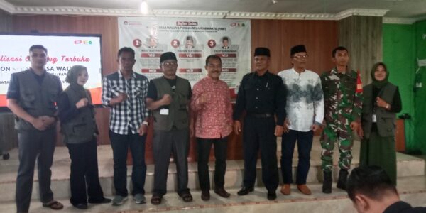 P2KD Desa Waluya Gelar Sosialisasi dan Dialog Terbuka Dengan Para Calon Kepala Desa Antar Waktu