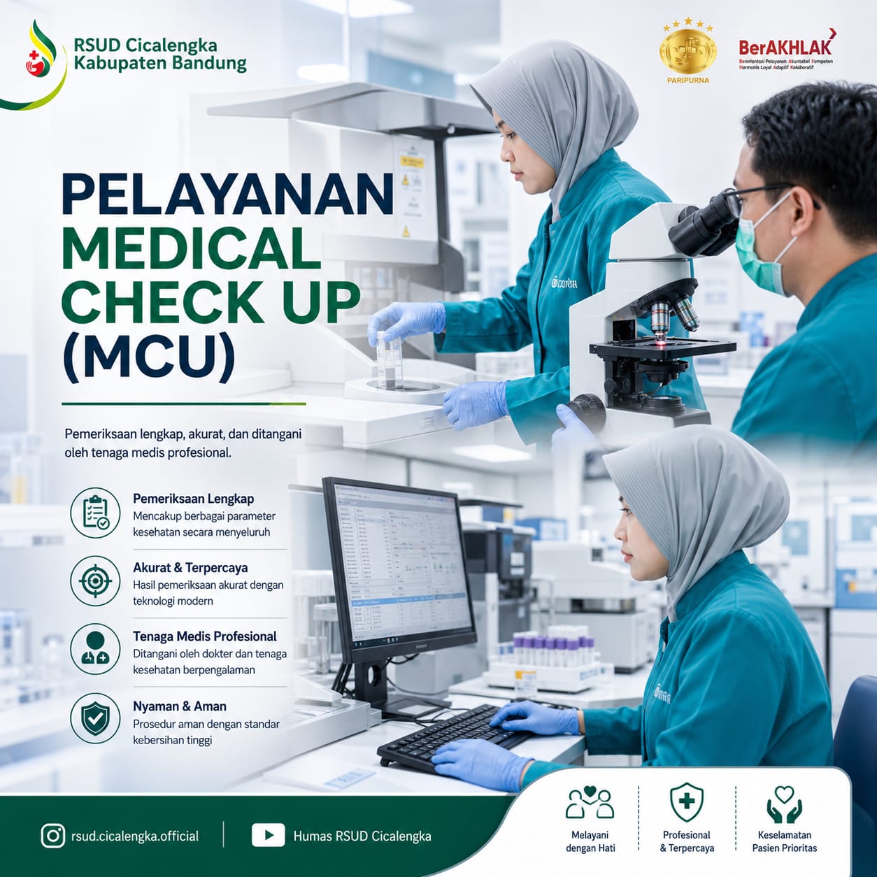 RSUD Cicalengka Siap Layani Pemeriksaan Kesehatan Dan Keterangan Bebas Narkoba, Bagi Para Calon Anggota BPD