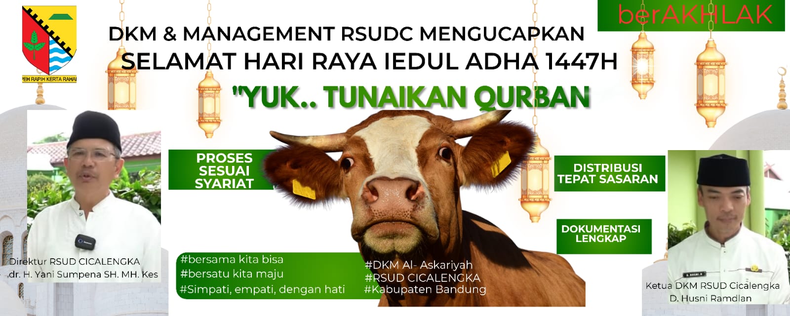 RSUD Cicalengka Laksanakan Penyembelihan Hewan Qur’ban di Hari Kedua