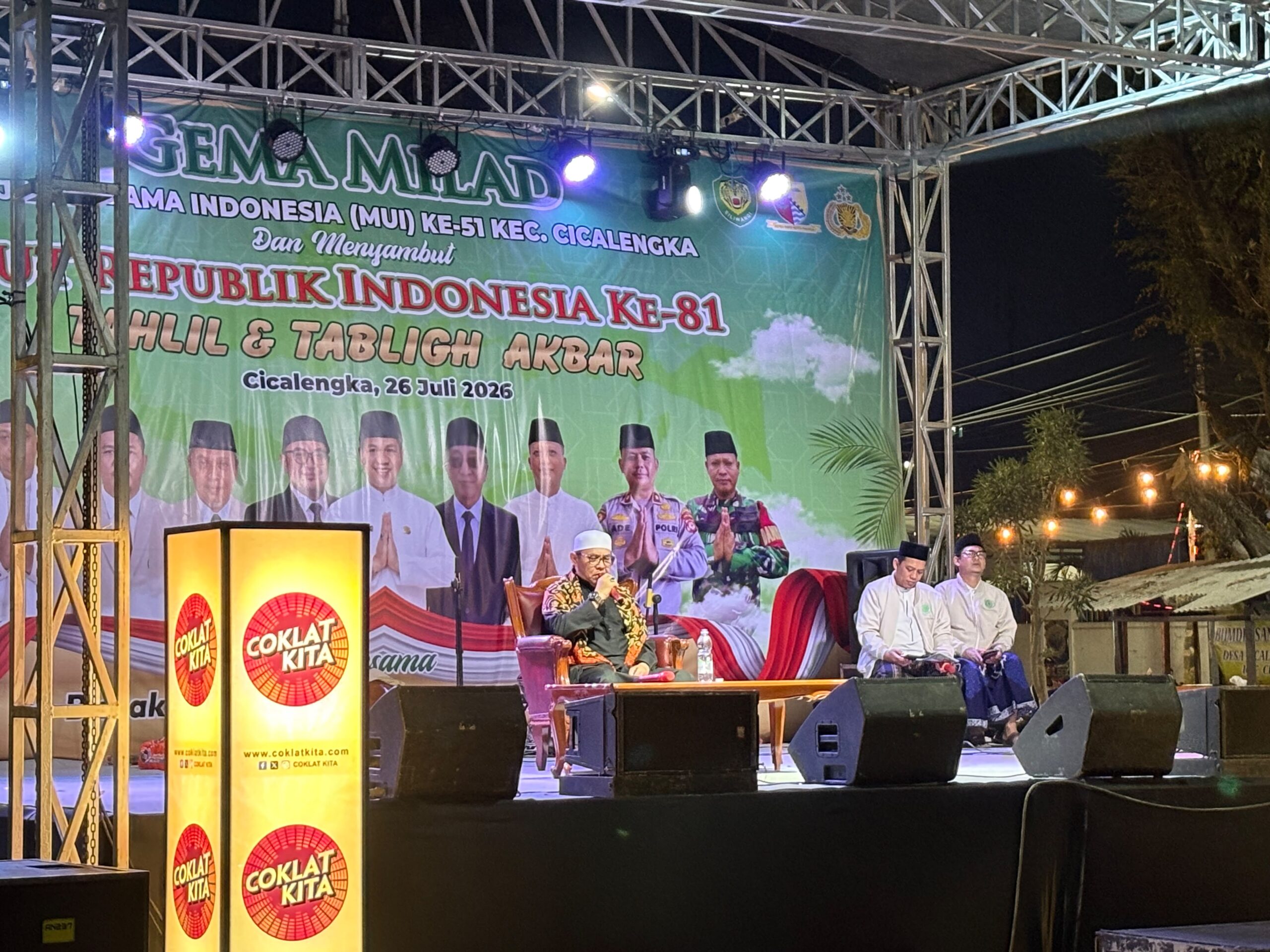 MUI Kecamatan Cicalengka Gelar Puncak Milad MUI ke-51 dengan Tabligh Akbar