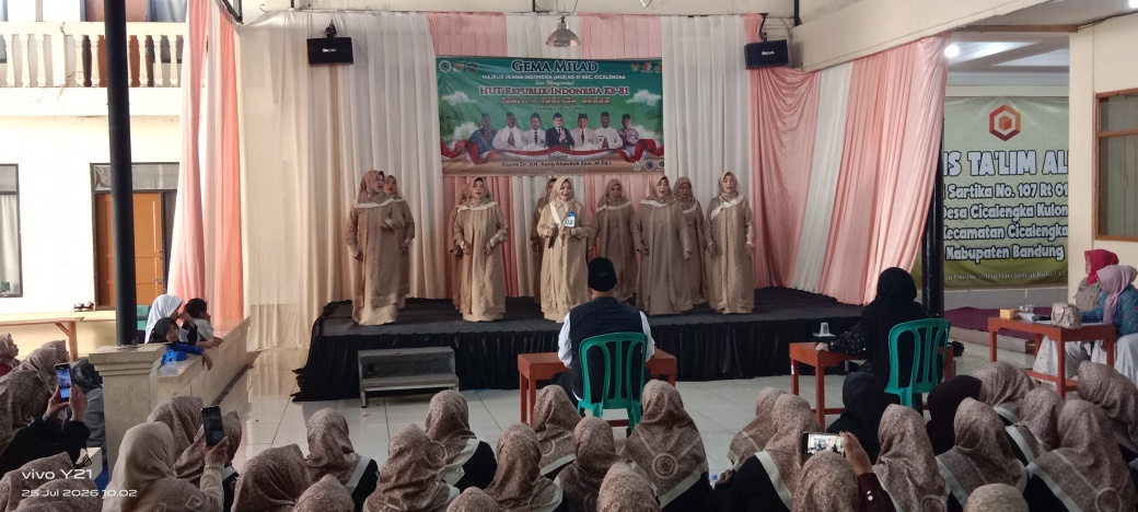 MUI Kecamatan Cicalengka Gelar Lomba Qasidah, Meriahkan Hari Lahir MUI ke-51