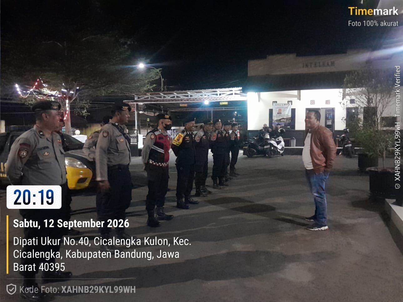 Demi Terciptanya Keamanan dan Ketertiban, Pokdarkamtibmas Sektor Cicalengka Terus Giat KRYD Bersama Polsek Cicalengka