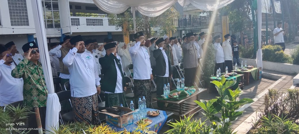 Ketua MUI Kecamatan Cicalengka Hadiri Upacara Peringatan Hari Santri Nasional di Alun-Alun Cicalengka